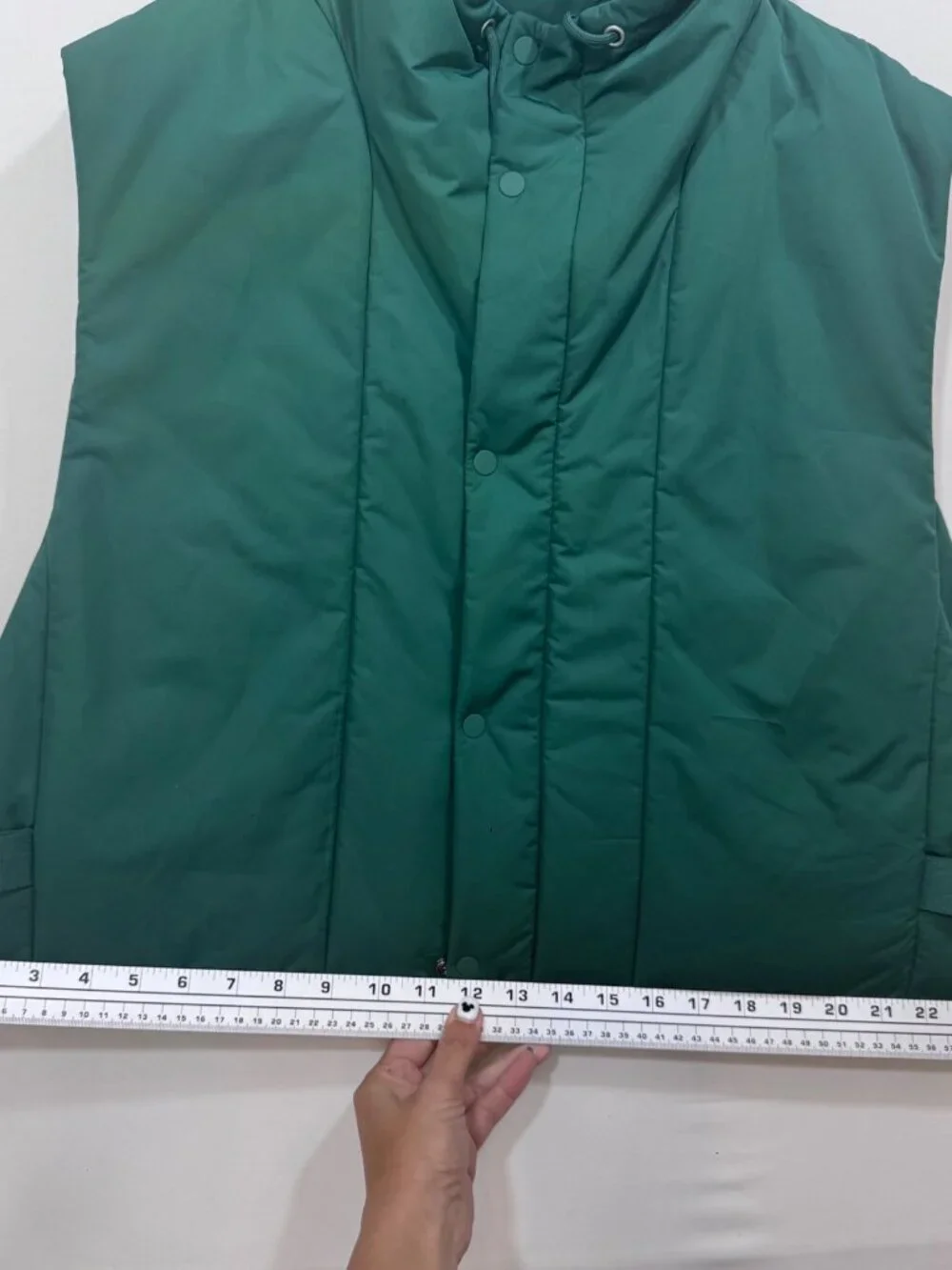 COS sleeveless padded
